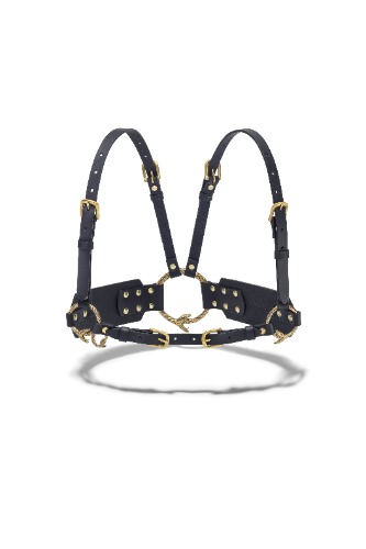 Ārdēo x TGF Brass Ouroboros Harness | XS/S