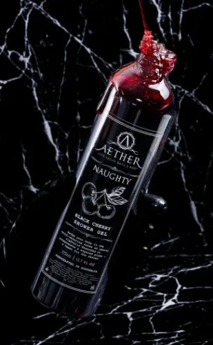 Naughty Black Cherry Shower Gel