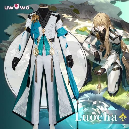 Uwowo Collab Series: Game Honkai Star Rail  HSR Luocha Cosplay Luo Cha Costume | XL