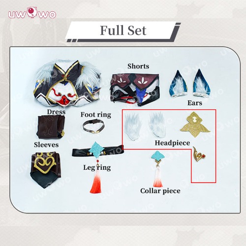 Uwowo Collab Series: Honkai Star Rail Yukong HSR Cosplay Costume | 【Pre-sale】XL