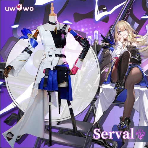 Uwowo Collab Series: Honkai Star Rail Serval Cosplay Costume | 【Pre-sale】XL