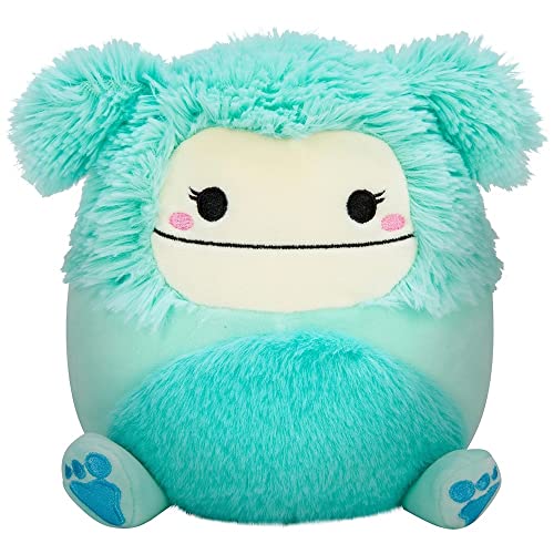 Official KellyToy Squishmallows 8 Several Styles to Choose from (Joelle Bigfoot - Fuzzy Belly) - Joelle Bigfoot - Fuzzy Belly