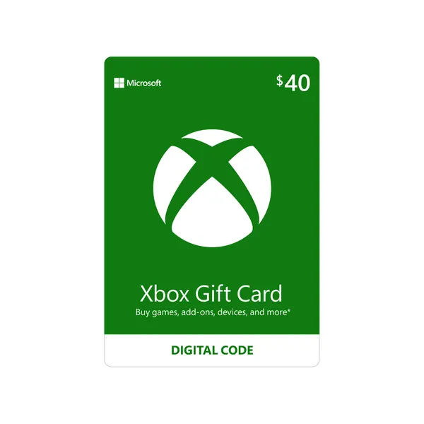 $40 Xbox Gift Card [Digital Code] - 40