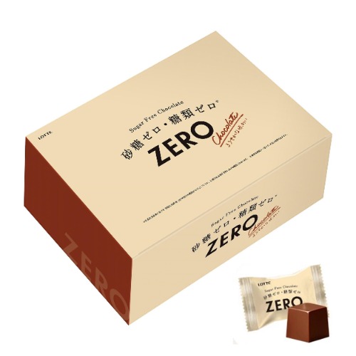 Lotte Zero Chocolate Large Capacity Box 25.4 oz (720 g) - 1 option from ¥3,213