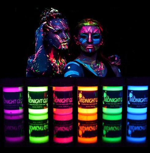UV Face & Body Paint Set 
