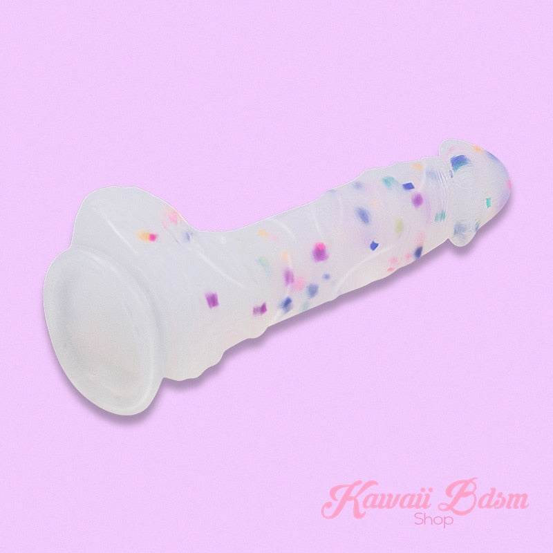 cute confetti dildo
