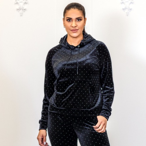 Jamie Hoodie - Midnight Black - M