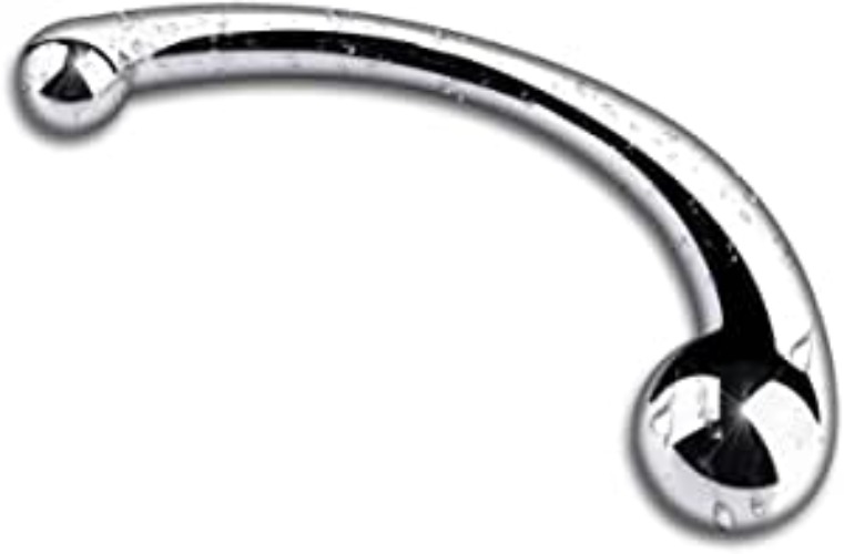 Pure G Spot Metal Wand Anal Prostate Massage Stick Polished Steel Massager Hard Dildo 692 G - 692 G