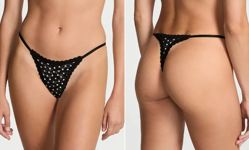 Lace String Thong Panty