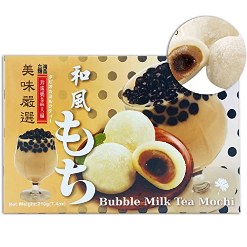 Royal Family Bubble Tea Milk Mochi, 210 g, (Pack of 1)
