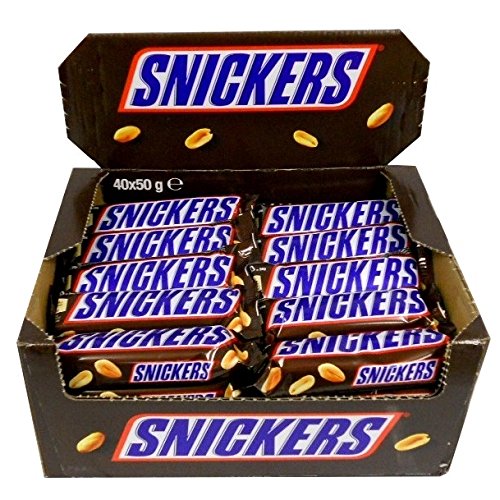 Snickers 40x 50Grams Chocolate Bars
