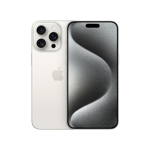 Apple iPhone 15 Pro Max (256 GB) - White Titanium - 256 GB - White Titanium