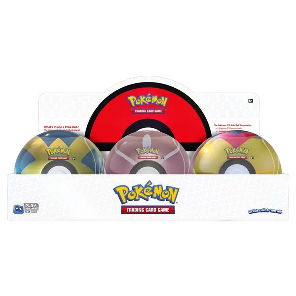Pokemon TCG: May 2022 Poké Ball Tin (English) [In Stock, Ship Today]