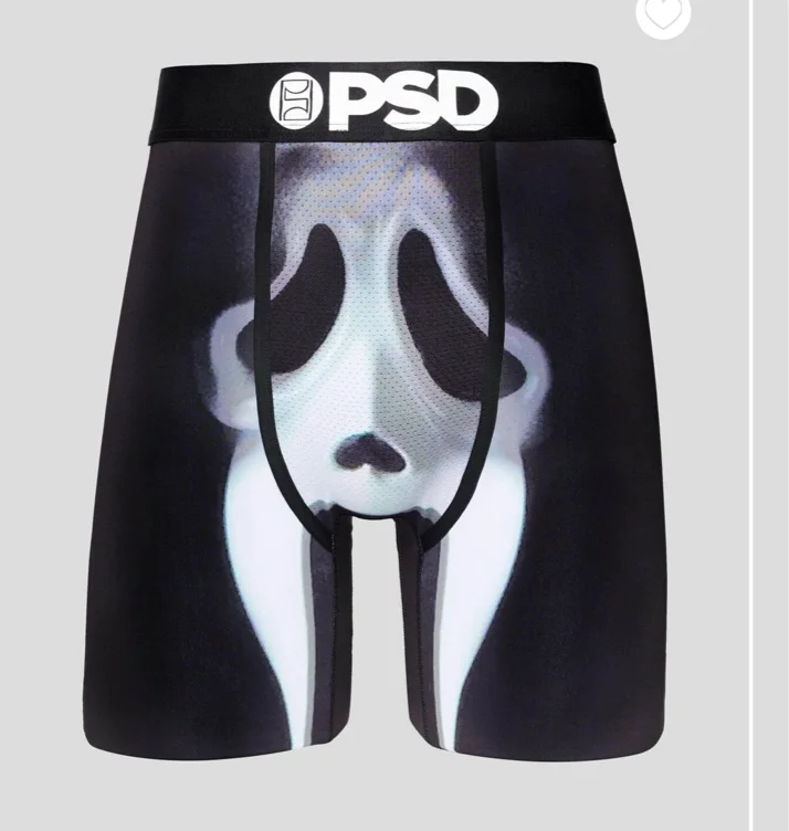 Ghost Face - GID | XS / BLACK