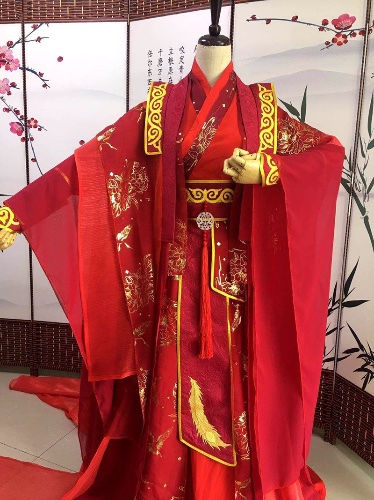 Red and Gold Hanfu