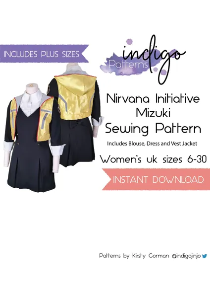 Mizuki AITSFNI Cosplay Sewing Pattern