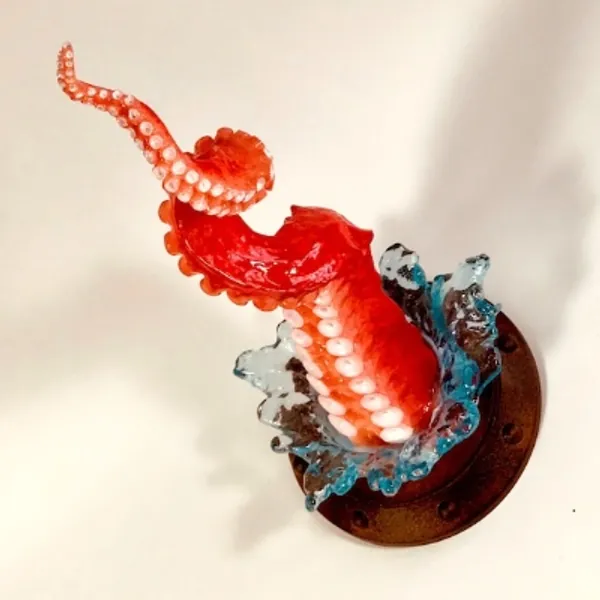 Octopus Tentacle Twist Sculpture