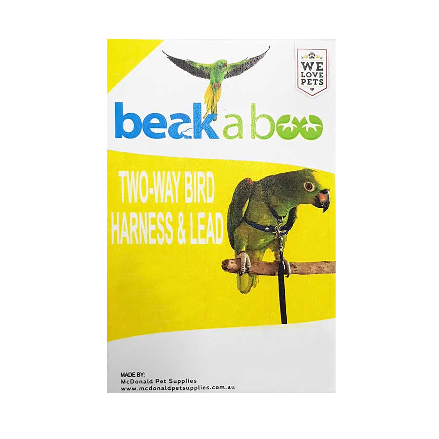 Beak a Boo Bird Harness & Lead | X-Large
