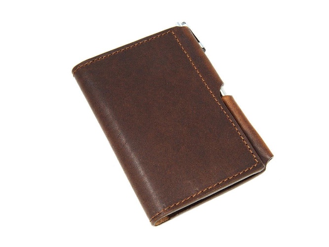 Milwaukee Leather Journal Wallet with Pen XS - Chestnut | olpr. Extra Small Journal