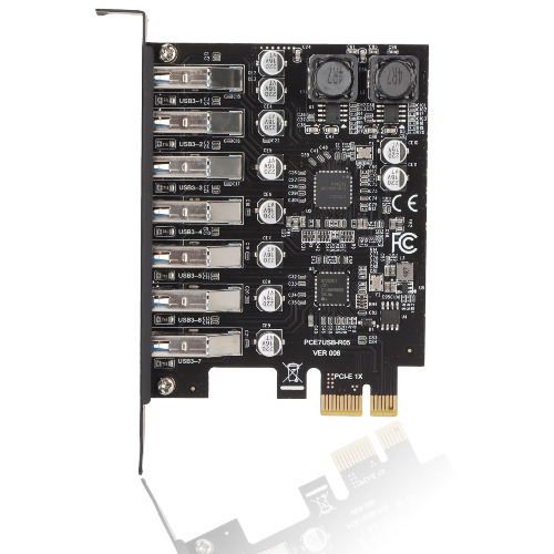 PCIE to USB 7 Port Expansion Card