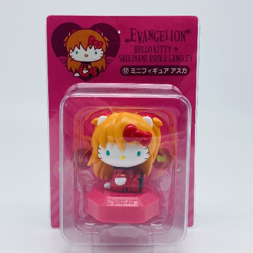 HELLO KITTY x EVANGELION Soryu Asuka Langley Mini Figure Sanrio 2012 JAPAN Anime