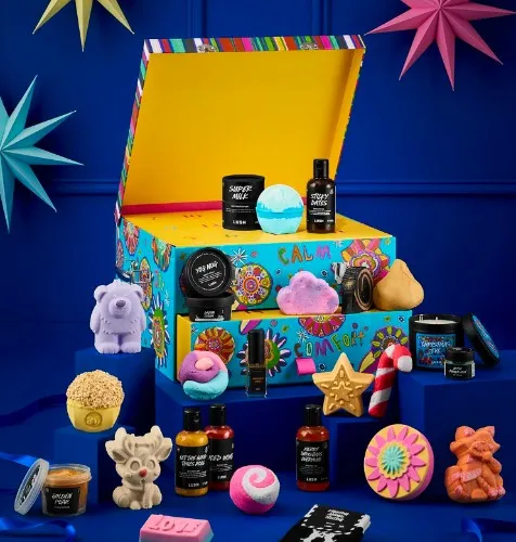 Calendrier de l'Avent Lush