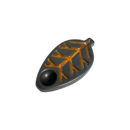 Oak And Earth - Leaf Pipe - Charcoal | Default Title