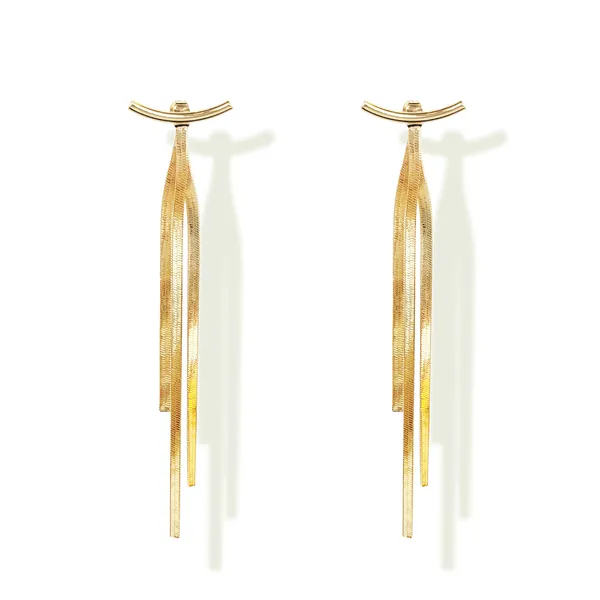 Amazon Brand-HIKARO Orecchini con nappine placcati oro 14K con ago in argento S925 per le donne Regali per ragazze Regalo San Valentino Compleanno Anniversario Festa della mamma Natale