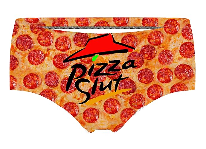 JINKAIJIA Women's Fashion Flirty Sexy Funny Naughty Animal 3D Printed Cute Low- rise Underpants Single Party Gifts briefs - Medium Cum in Me Daddy