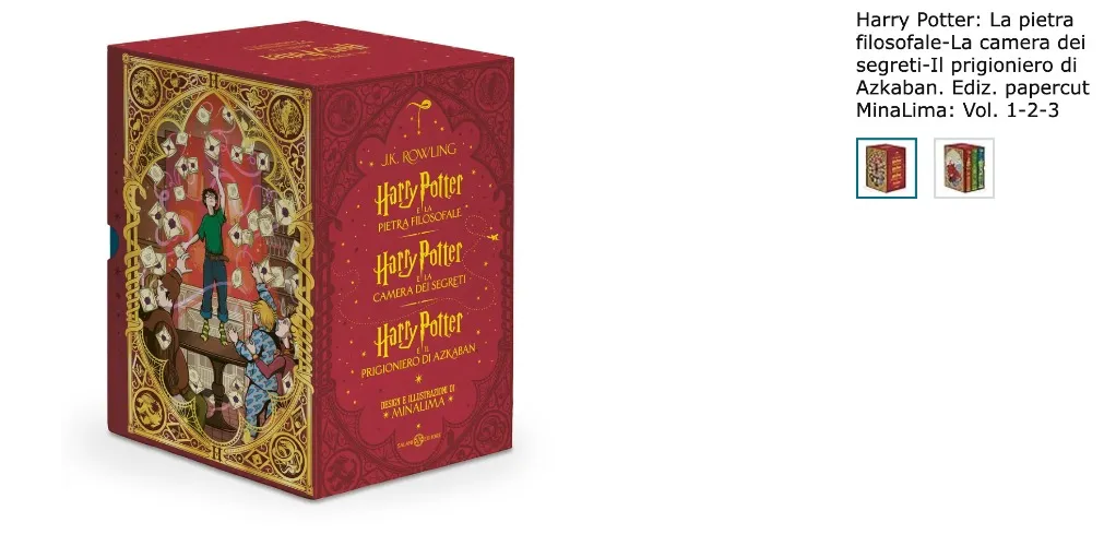 Harry Potter: La pietra filosofale-La camera dei segreti-Il prigioniero di Azkaban. Ediz. papercut MinaLima - J. K. Rowling - Libro - Salani - Fuori collana Salani | Feltrinelli