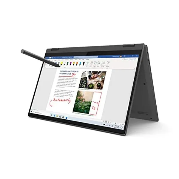 Lenovo Flex 5 14" 2-in-1 , 14.0" FHD (1920 x 1080) Touch , AMD Ryzen 5 4500U , 16GB DDR4, 256GB SSD, AMD Radeon Graphics, Digital included, Win 10, 81X20005US, Graphite Grey