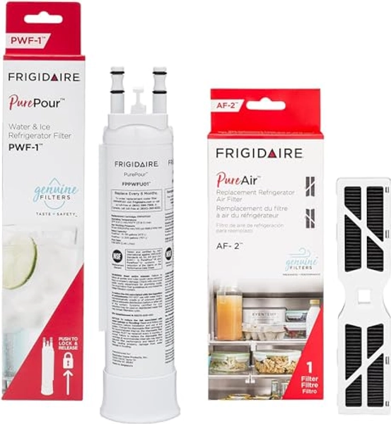 Frigidaire PurePour® PWF-1 (FPPWFU01) & PureAir® AF-2 (FRGPAAF2) Water & Air Filter Combo Kit