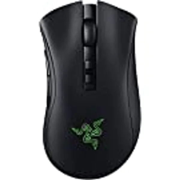 Razer DeathAdder Essential (2021) - Essentielle Gaming-Maus mit optischem 6.400-DPI-Sensor (Optischer Sensor mit echten 6.400 DPI, Ergonomisches Gehäuse) Schwarz