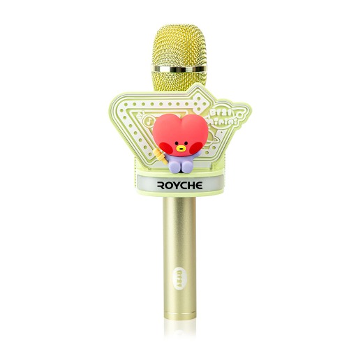 BTS Bluetooth Wireless Mic & Speaker, All Seven BTS Characters in Their Own Cute Colors (TATA)