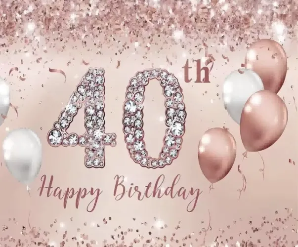 Happy 40 birthday 