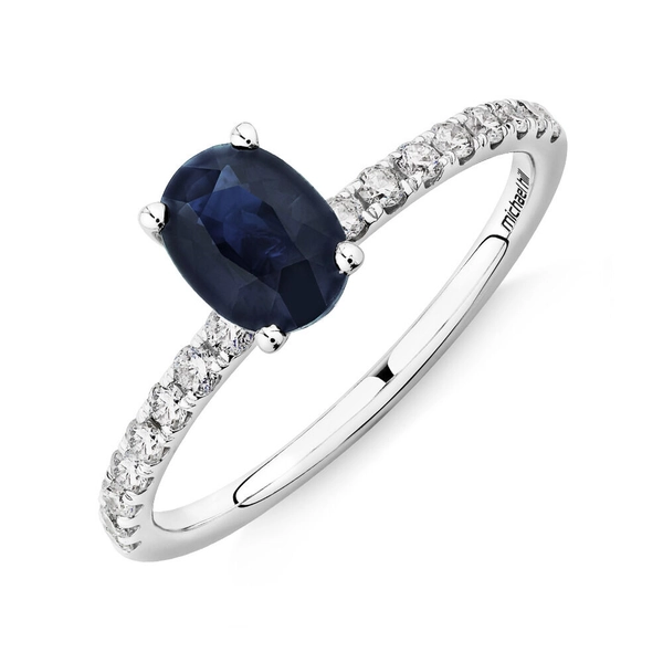 Michael Hill - Solitaire Sapphire Ring