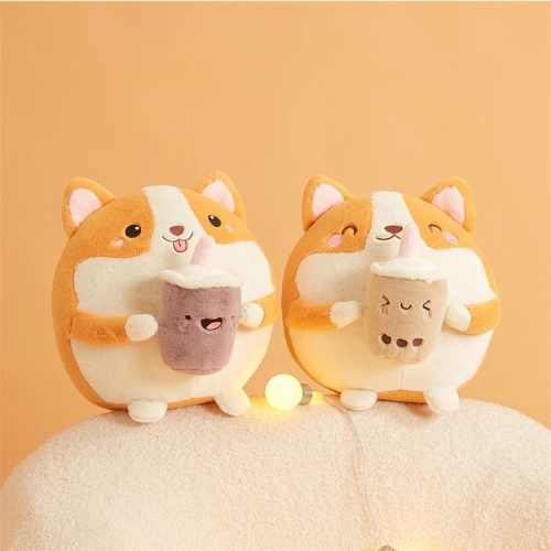 Boba Corgi Plushies - Both (Extra Discount) / 30cm