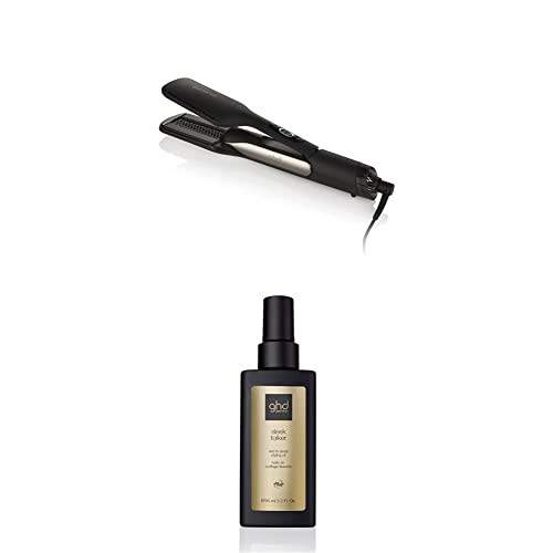 ghd Duet Style 2-in-1 Hot Air Styler in Black + Sleek Talker - Wet to Sleek Styling Oil, Smoothing and Softening Hair Oil with Heat Protection, Formulated with Nourishing Argan Oil - Black Hot Air Styler + Sleek Talker