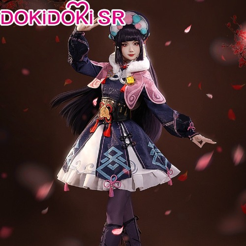 【  Ready For Ship】DokiDoki-SR Game Genshin Impact Yun Jin Cosplay Costume Yunjin Cosplay | Costume / XL