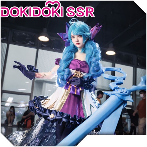 DokiDoki-SSR League of Legends LOL Cosplay Gwen Costume Women | L Only Costume -PRESALE(No 3D Accessories)