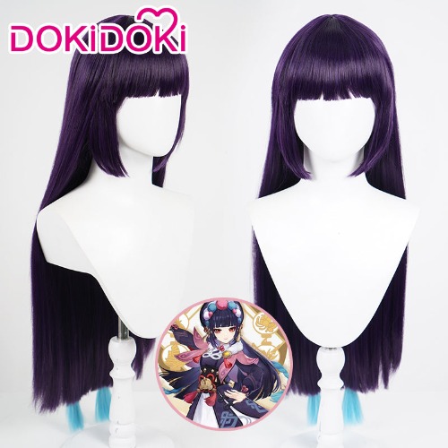【Ready For Ship】DokiDoki Game Genshin Impact Cosplay  Yun Jin  Wig YunJin | Yun Jin