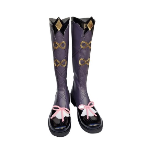 Per Genshin Impact Scarpe Cosplay Stivali, Giochi Cos Props Personaggi Per Yun Jin, Accessori Per Prestazioni Cos