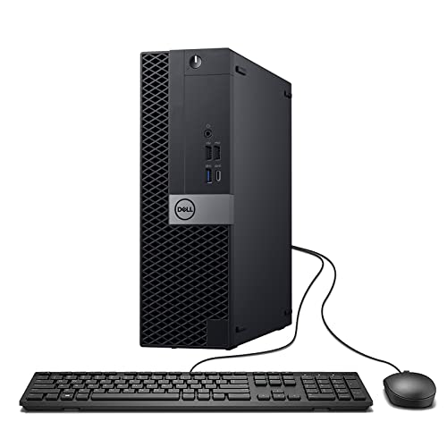 Dell Optiplex 7050 SFF Desktop PC Intel i7-7700 4-Cores 3.60GHz 32GB DDR4 1TB SSD WiFi BT HDMI Duel Monitor Support Windows 10 Pro Excellent Condition(Renewed) - 32G/1T SSD