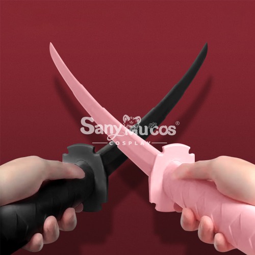 Anime Demon Slayer Cosplay Toy Katana Cosplay Props - Pink