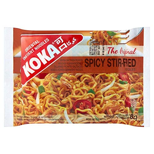 KOKA Oriental Noodles-All Flavours- Stir-Fried Noodles 85G(10 Packets)