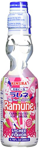 Kimura Ramune Lychee Flavour 200ml