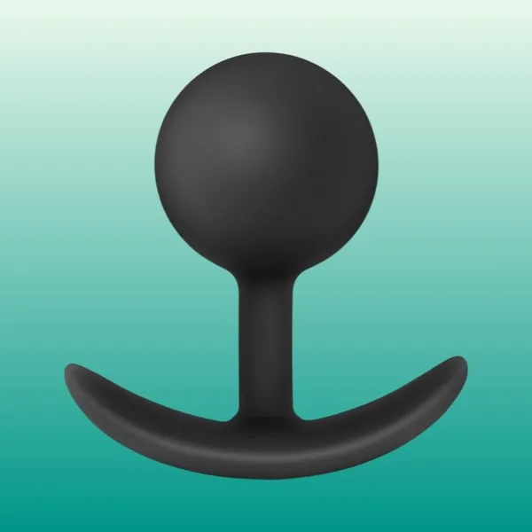 Luxe Wearable Vibra Slim Butt Plug by Condomania.com