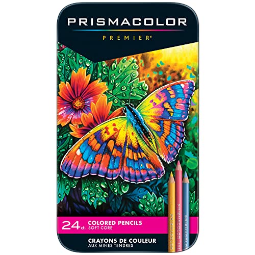 Prismacolor Premier Colored Pencil Set 24/Tin - 24 count (Pack of 1)