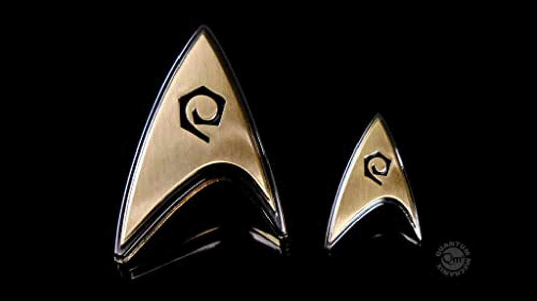 QMx Quantum Mechanix - Star Trek: Discovery - Enterprise Operations Badge and Pin Set