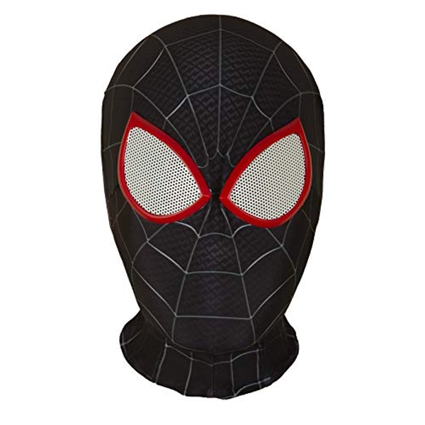 Tyuduo Halloween Mask Superhero Masks Cosplay Costumes Mask Fabric Material (001,Adult mask)